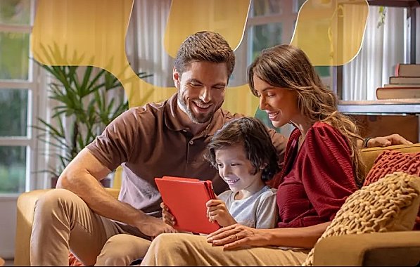 Cliente utilizando serviço de internet da Desktop